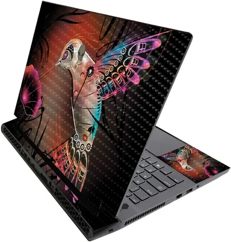 Miniatura 198 de MightySkins - Skin brillante con purpurina para Alienware M17 R3 (2020) y M17 R4 (2021) - Diversión de los años 90 Acabado duradero con purpurina