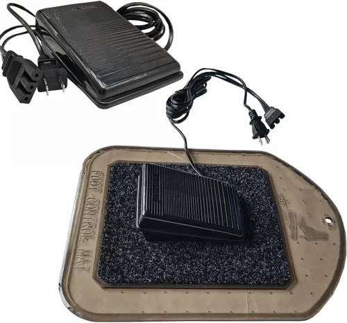 Miniatura 6 de HONEYSEW Pedal de control de pie universal con luz y bloque de motor FC-143 para máquina de coser casera con almohadilla de control de pie