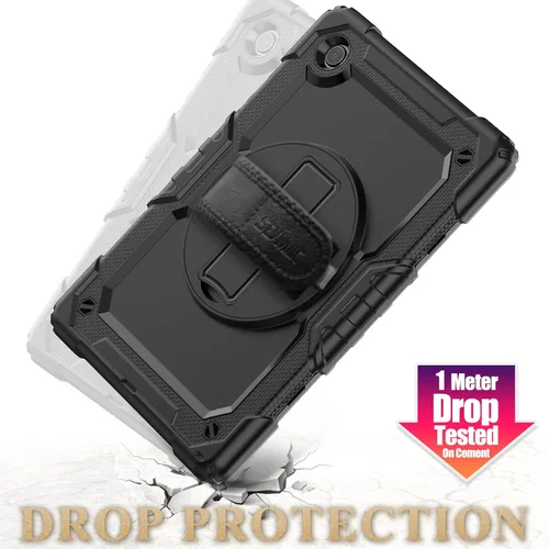 Miniatura 7 de SEYMAC stock Funda para Samsung Galaxy Tab A8 de 10.5 pulgadas, funda de protección contra caídas de cuerpo completo con protector de pantalla