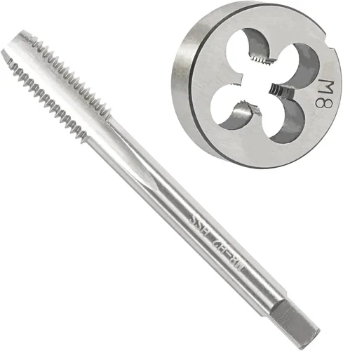 Miniatura 15 de M3.5 x 0.6 sistema métrico de grifo y troquelado, M3.5 X 0.024 in HSS Macho de rosca de máquina y M3.5 X 0.024 in herramienta de aleación de acero