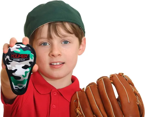 Miniatura 3 de Youper Copa Atlética Protectora de Espuma Suave para Niños (Edades 7-12), Copa Atlética Infantil para Béisbol, T-Ball, Fútbol Americano