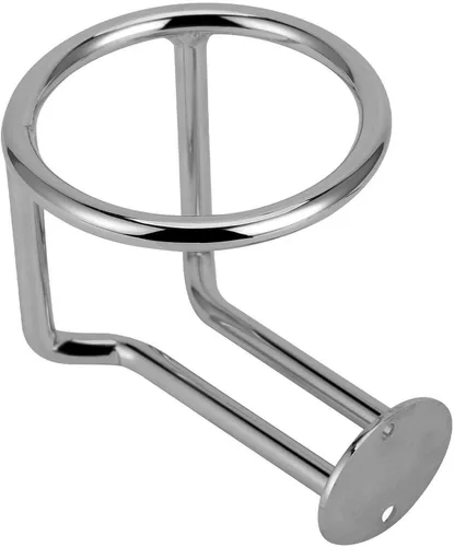 Miniatura 5 de Soporte para vasos de acero inoxidable de grado 304 para barco, resistente, para bebidas acuáticas, yates marinos, camiones (1 unidad)