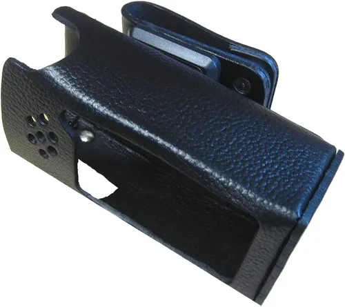 Standard Horizon Funda de cuero con clip giratorio para cinturón f/HX400 VHF de mano