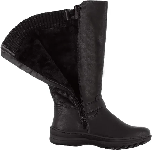 Miniatura 4 de DREAM PAIRS - Botas altas de piel sintética para mujer