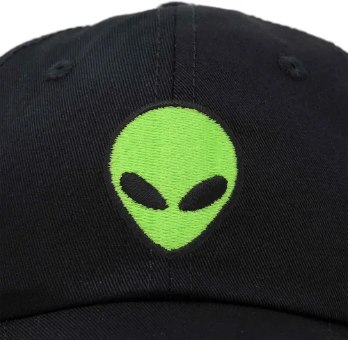 Miniatura 2 de DALIX Alien Head Gorra de béisbol para hombre y mujer