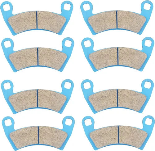 Pastillas de freno delanteras traseras de cerámica para Polaris RZR XP S4 1000 y 900 2014 2015 2016 2017 2018 2019 2020 2021 2022, 4 juegos de