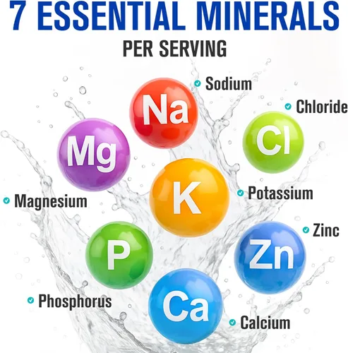 Miniatura 6 de NaturalSlim Mezcla de hidratación y bebida energética con prebióticos, apoyo para la salud intestinal, paquetes de electrolitos en polvo sin azúcar
