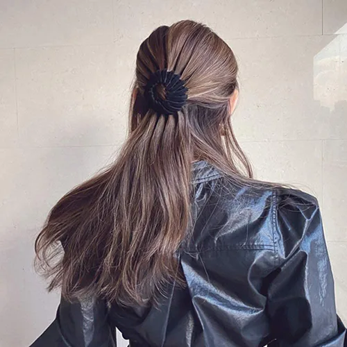 Miniatura 5 de 3 piezas de accesorios para el cabello para mujer, pinza mágica de nido de pájaro, pinza para moño Color-05