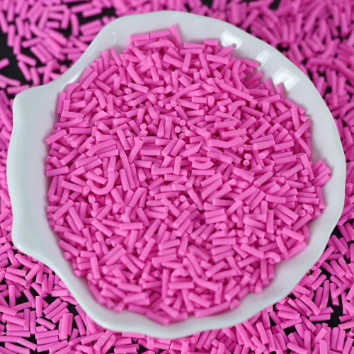 Miniatura 18 de LIKETURE Gránulos falsos 110g Gránulos de arcilla de polímero no comestibles Gránulos de plástico falsos para decoración de manualidades Gránulos