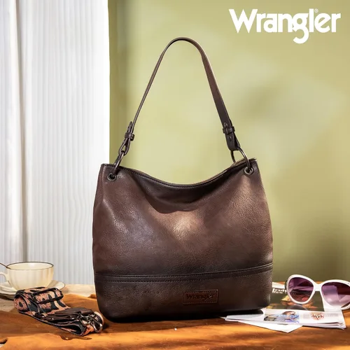 Miniatura 50 de Wrangler Hobo - Bolsas para mujer de cuero vegano con asa superior, bolsos de hombro y bolsos
