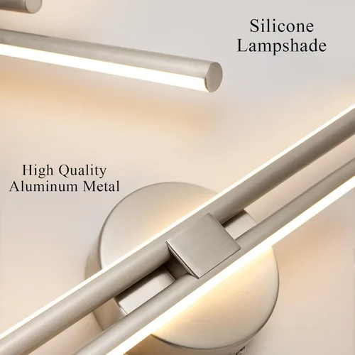 Miniatura 3 de EDISLIVE Lámpara LED Regulable Moderna para Tocador, Accesorios de Iluminación de Pared para Tocador de Baño, Accesorios de Iluminación para Espejo