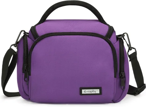 Miniatura 8 de G-raphy Bolsa de cámara Rosa Pequeña Fotografía Bolsas DSLR SLR MIRRORLESS BAG con correas de extracción