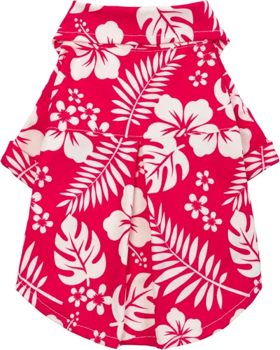 Miniatura 9 de Fitwarm Camisa hawaiana para perro con aguacate, ropa divertida de verano para perros pequeños, niños y niñas, acogedor atuendo con cuello
