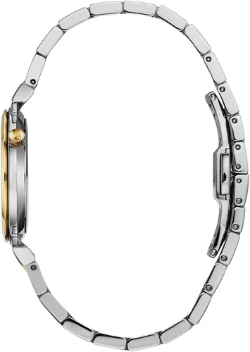 Miniatura 2 de Bulova Reloj clásico de cuarzo para mujer acero inoxidable dos tonos modelo 98L264 Oro amarillo de dos tonos