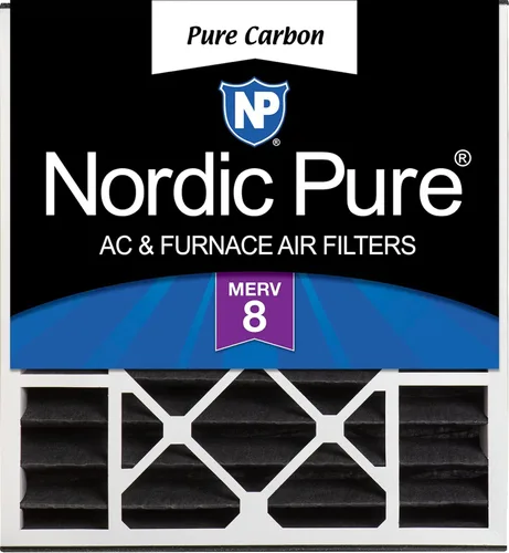 Miniatura 24 de Nordic Pure 20 x 20 x 5 (19_11/16 x 20_11/16 x 4_15/16) Air Bear 259112-103 MERV 12 filtros de aire, paquete de 4