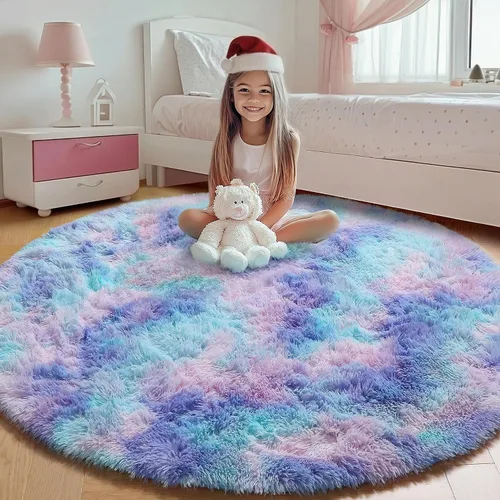 Miniatura 13 de ONASAR - Alfombra de pasillo negra de 2 x 6 pies, esponjosa, lavable, ultrasuave, afelpada, peluda, tapete para bebés, dormitorio de niños, armario