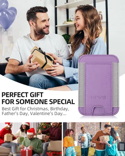 Miniatura 9 de para cartera MagSafe, cartera magnética más fuerte para iPhone 17/16/15/14/13/12 Series, soporte para 7 tarjetas, carteras magnéticas para teléfono