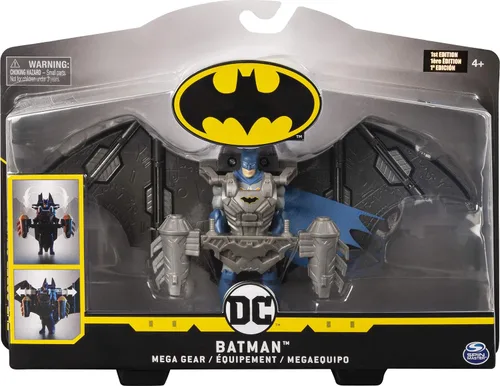 Miniatura 2 de BATMAN Mega Gear Deluxe - Figura de acción de 4 pulgadas con armadura transformadora