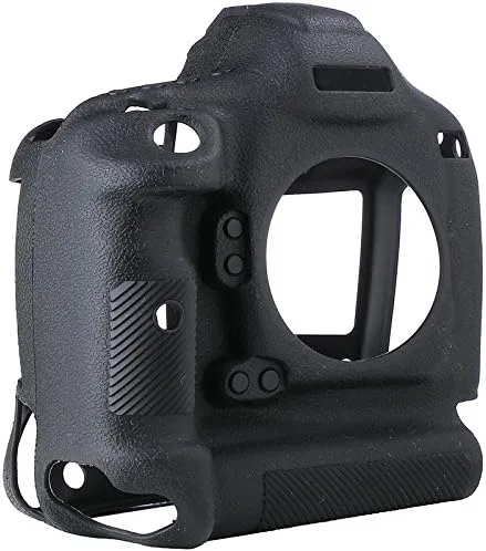 Miniatura 7 de Funda de cámara para Canon 1DX/1DX Mark II - Funda protectora de silicona para DSLR, jaula desmontable, a prueba de golpes, a prueba de polvo (negro)