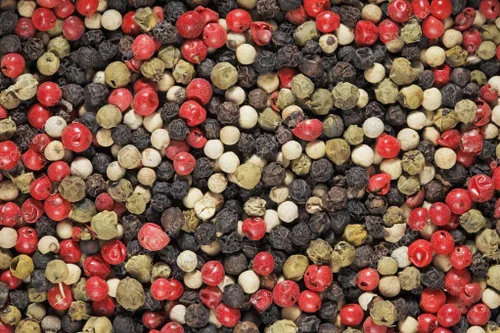 Miniatura 7 de Viva Doria Mezcla Arcoíris de Pimienta, Pimienta Negra Entera Esterilizada al Vapor, Pimienta Verde Entera, Pimienta Rosa Entera, Pimienta Blanca