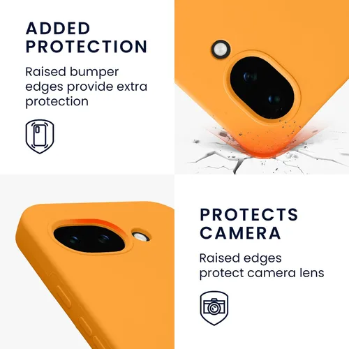 Miniatura 676 de kwmobile Funda Compatible con Google Pixel 6 Pro - Funda de teléfono de silicona TPU con acabado suave - Azul Arrecife