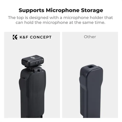Miniatura 5 de K&F CONCEPT Funda protectora para lente de cardán compatible con DJI Osmo Pocket 3, DJI Pocket3, tapa de cámara, protector de lente interior suave