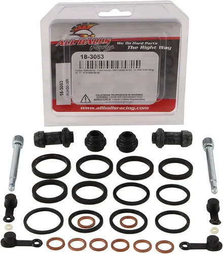 Miniatura 3 de All Balls Kit de reconstrucción de pinza delantera de carreras 18-3053 compatible con/repuesto para Honda CBR1100XX 1997-2007, GL1800 Gold Wing