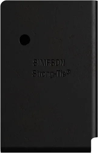 Miniatura 2 de Simpson Strong-Tie APLH24R Outdoor Accents ZMAX, colgador de vigas de luz negra para 2x4 áspero (paquete de 12)