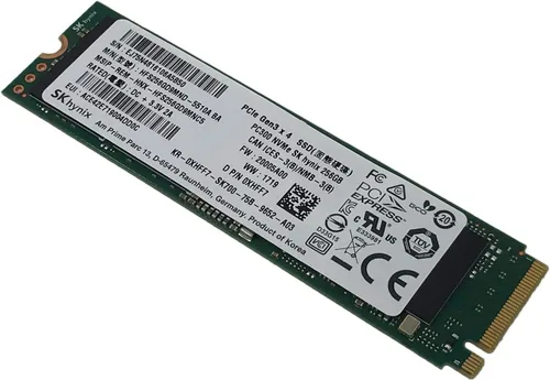 Miniatura 3 de SK Hynix SSD M.2 de 256 GB (unidad de estado sólido) NVMe PCIe Modelo: HFS256GD9MND-5510A BA - OEM