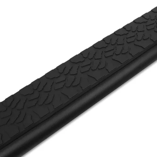Miniatura 2 de Raptor Series Estribos de 5 pulgadas de aluminio negro compatible con Crew Cab 15-26 F-150 17-26 F-260/F-350 Super Duty