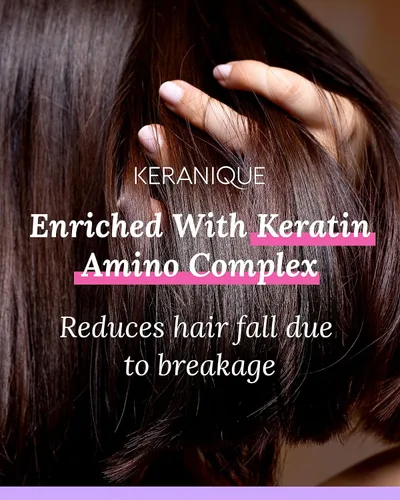 Miniatura 6 de Keranique Juego de champú y acondicionador tratado con color con spray para engrosar el cabello, juego de refuerzo de color enriquecido