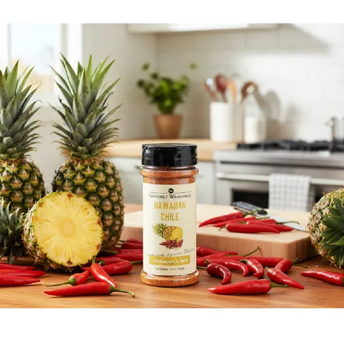 Miniatura 9 de Gourmet Warehouse Salsa hawaiana para barbacoa y condimento hawaiano para barbacoa de Chile Hecho a mano en pequeños lotes Sin gluten sin MSG