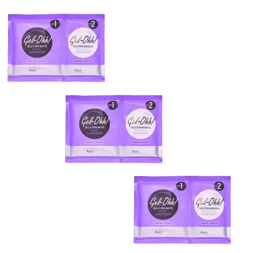 Miniatura 8 de AvryBeauty Gel-Ohh Jelly Spa Bath paquete de 3, Citrus Fresh, aroma cítrico, vitamina C, pedicura de gelatina, servicios de salón, pedicura