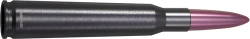 Miniatura 7 de VMS Racing 50 Cal Caliber - Antena de bala con punta de metal rosa, calibre pesado, mecanizado CNC, de aluminio, compatible con Dodge Ram 1500 2500