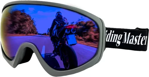 Miniatura 5 de XII WY - Gafas de motocicleta para motocross, antiniebla, a prueba de viento, ATV, a prueba de polvo, resistente a los arañazos, para carreras