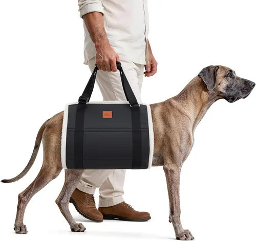 Miniatura 16 de Arnés Ajustable de Elevación para Perros, Cabestrillo para Perros Grandes con Soporte de Elevación y Arnés de Rehabilitación para Patas Traseras