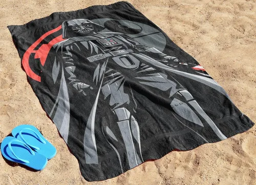 Miniatura 4 de Jay Franco Star Wars Darth Vader Toalla de baño/piscina/playa - Toalla de 100% algodón súper suave y absorbente para niños, mide 28 x 58 pulgadas