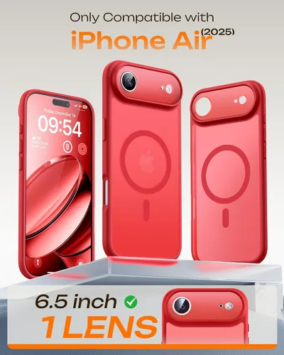 Miniatura 108 de TOCOL Funda para iPhone 11, compatible con Magsafe, protección completa de cámara, imanes integrados, protección contra caídas, funda translúcida