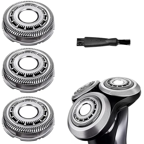 Miniatura 8 de HQ9 - Cuchillas de repuesto compatibles con Philip Shaver HQ9 SpeedXL, paquete de 3 cuchillas de repuesto compatibles con norelco Razor, cabezales