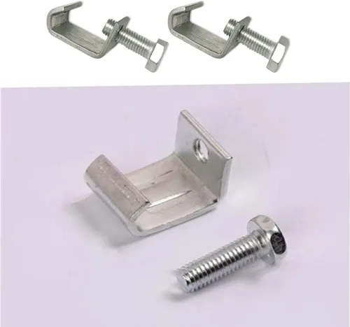 Miniatura 6 de Abrazadera de brida de acero galvanizado G Abrazadera de conducto G Abrazaderas G Abrazaderas Brida de conducto de ventilación para sistema