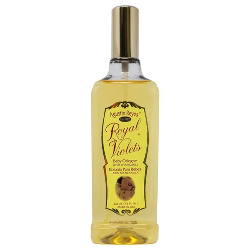 Royal Violets Colonia para bebés con Manzanilla, Agua de Colonia para refrescar a tu Bebé, Esencia Delicada para toda la Familia, Perfume de Bebé,
