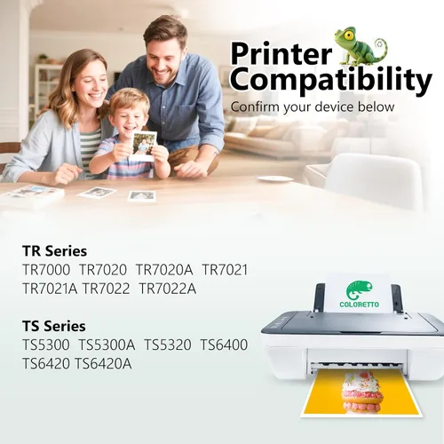 Miniatura 2 de COLORETTO PG-260XL - Cartuchos de tinta negra de repuesto compatibles con TS6420a TR7020a TS6420 TR7020 TR7022a TS5320 para Canon 260 cartucho
