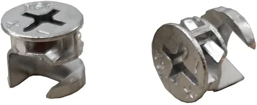 Reemplazo de cerradura de leva de 12 x 0.394 pulgadas, accesorios de conector de leva, piezas de hardware de tuerca de bloqueo de leva para armario,