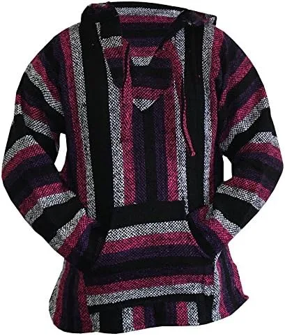 Miniatura 2 de Suéter sin capucha mexicana Baja sin botones unisex, Azul