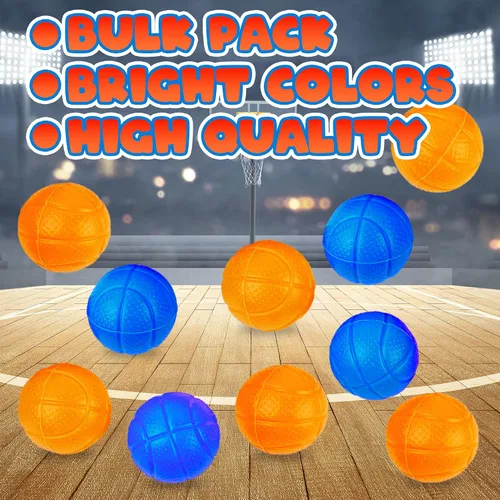 Miniatura 4 de ArtCreativity Mini Basketball Tabletop Game with 20 Mini Balls or 24 Replacement Balls, 2-Player Desktop Arcade Basketball Toy for Kids and Adults