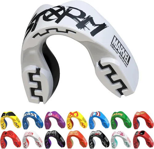 Miniatura 15 de Marvel Sport Mouth Guard, Dual Layer Mouthguard for Adults & Youth with Case (Beast, Junior (up to 11 Years))