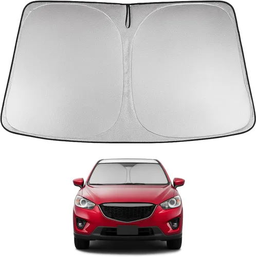 Miniatura 46 de Proadsy Parasol para parabrisas actualizado 2025, ajuste personalizado Dodge RAM 1500 2Dr 2019-2024 2025, 4 capas, plegable, protector de parasol