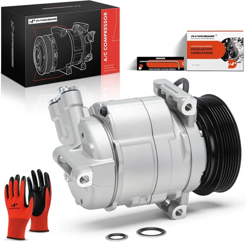 Miniatura 10 de A-Premium Compresor de aire acondicionado con embrague compatible con Chevrolet Sonic 1.8L 2012