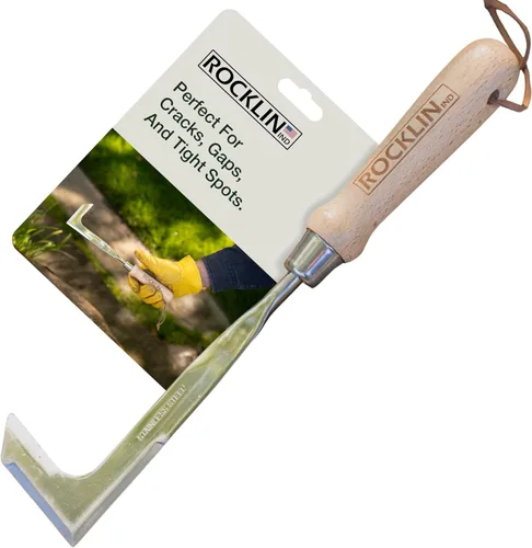 Miniatura 10 de Cobra Hook Cultivator - Herramienta de mano de jardín de alta resistencia con hoja de acero inoxidable para deshierbe, excavación y aflojamiento