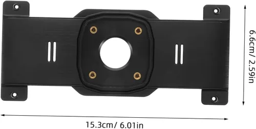 Miniatura 2 de Garneck Soporte para cámara de tablero para espejo retrovisor de automóvil, accesorio automotriz, base de plástico segura, fácil ajuste